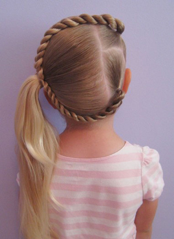 Easy Braid Hairstyles For Kids
 Hairstyles and Women Attire Letter hair fun for little kid