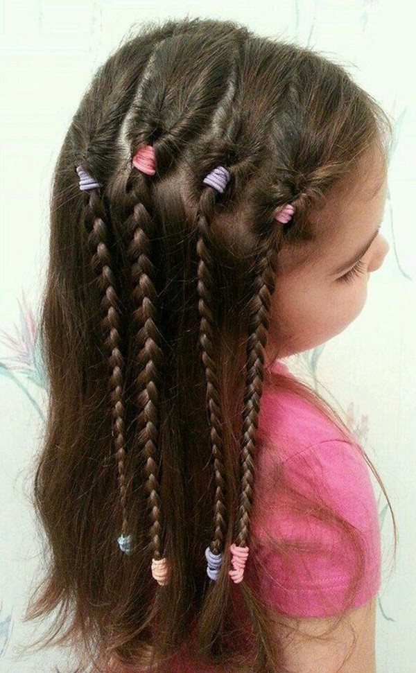 Easy Braid Hairstyles For Kids
 75 Easy Braids for Kids with Tutorial