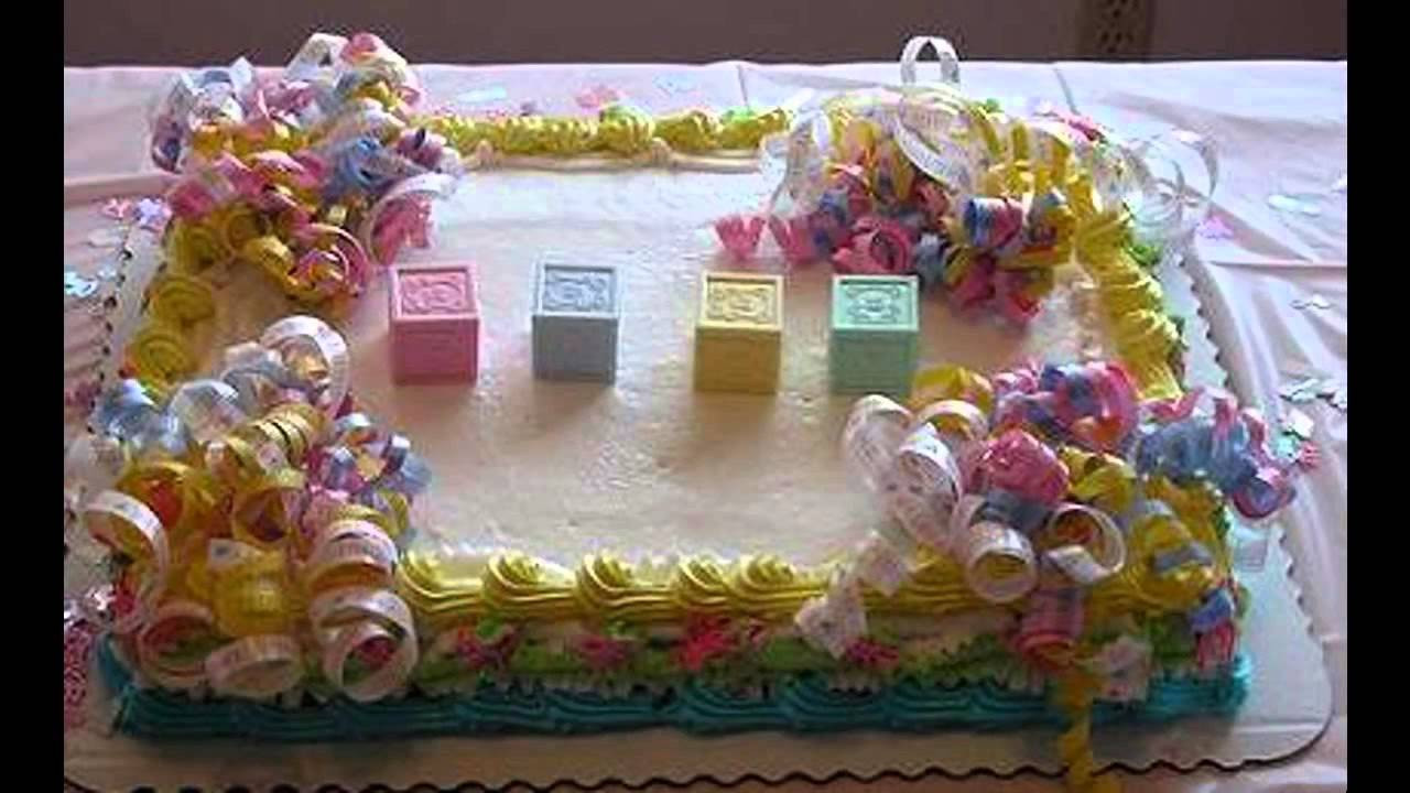 Easy Cake Decorating Ideas For Baby Shower
 Simple Baby shower cake decorating ideas