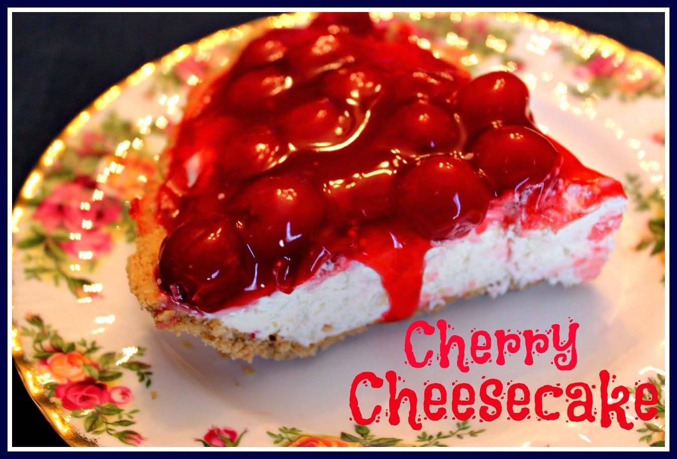 Easy Cherry Cheesecake Recipe
 Sweet Tea and Cornbread Easy Peasy Cherry Cheesecake