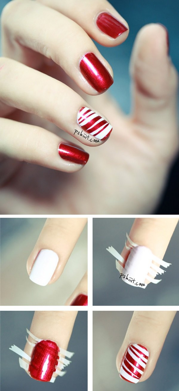 Easy Christmas Nail Designs Step By Step
 Easy Christmas nails ideas – add to the festive spirit of