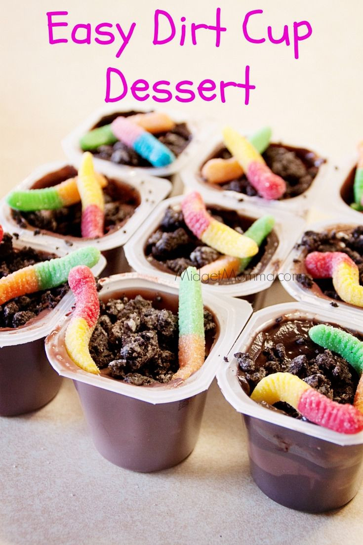 Easy Cooking Recipes For Kids
 Easy Dirt Cup Desserts Recipe in 2020
