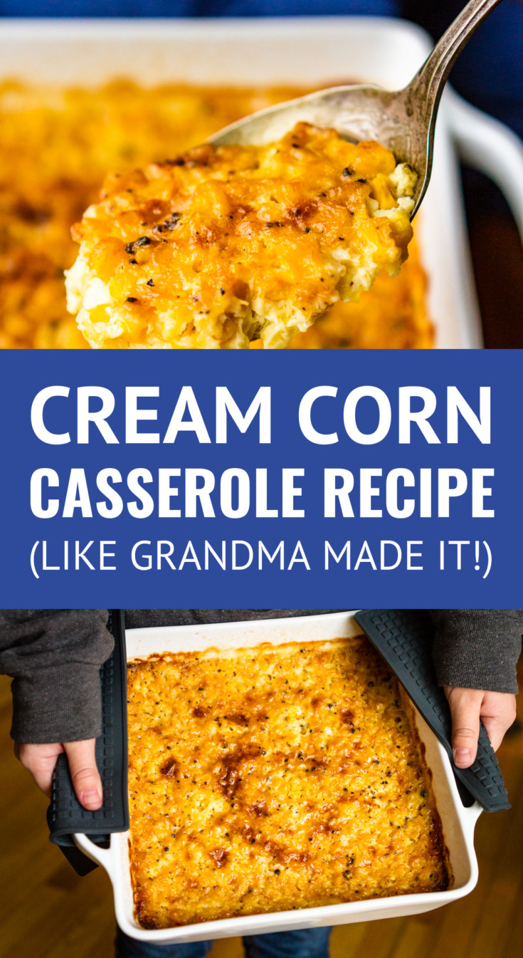 Easy Cornbread Casserole
 Easy Baked Cream Corn Casserole Corn Soufflé