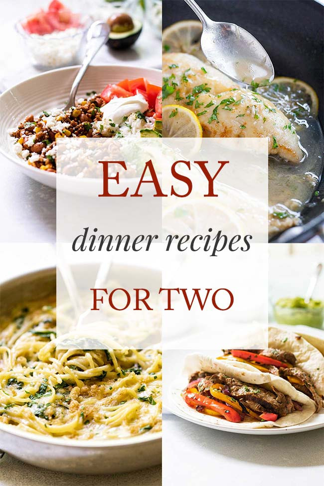 Easy Dinner For Two
 11 Easy Dinner Recipes for Two