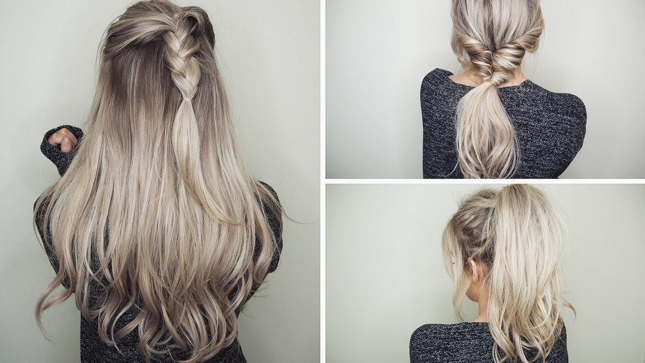Easy Fall Hairstyles
 3 Quick & Easy Fall Hairstyles