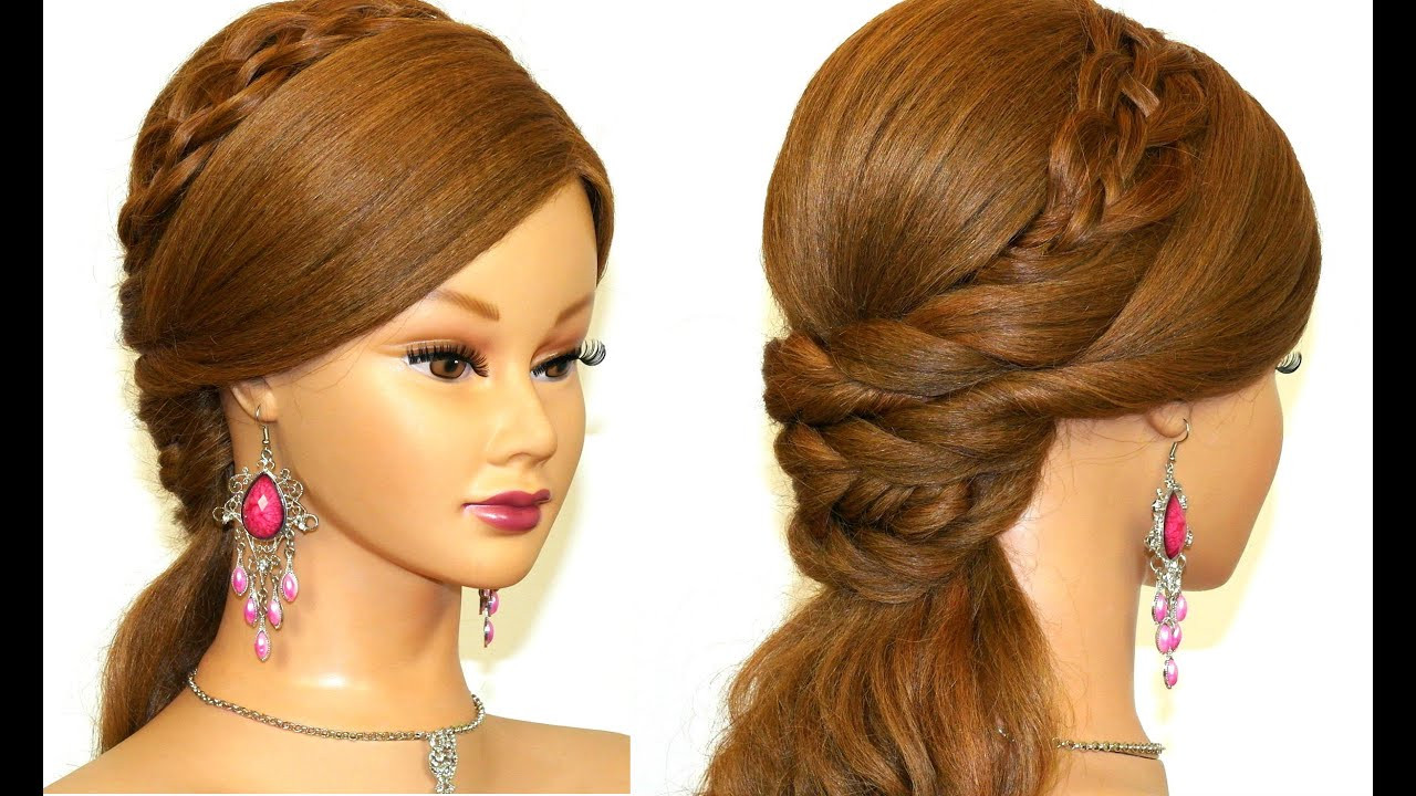 Easy Fancy Hairstyles
 Easy prom hairstyle for long hair
