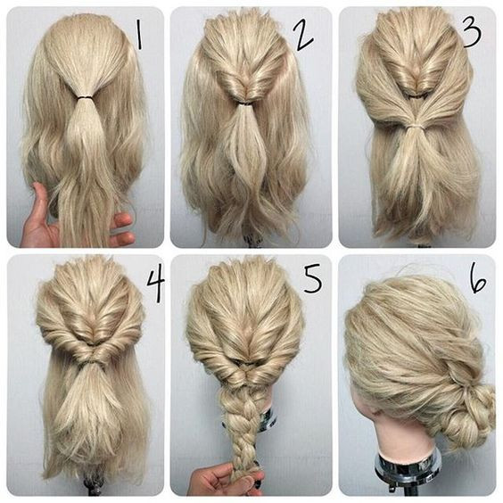 Easy Fancy Hairstyles
 11 Easy Step by Step Updo Tutorials for Beginners – Hair