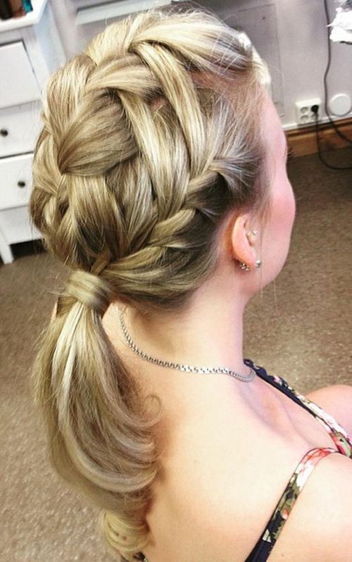Easy French Braid Hairstyles
 20 Fabulous Easy French Braid Ponytail Hairstyles to DIY