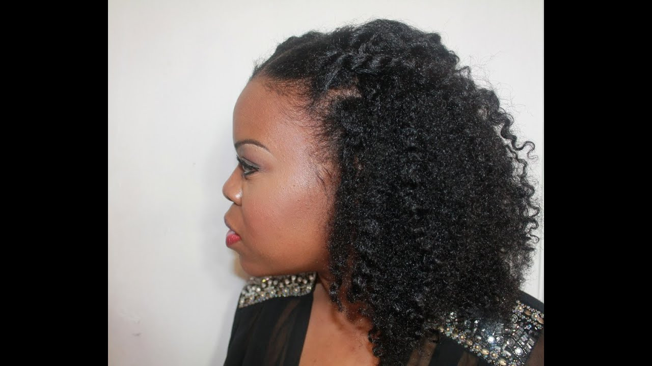 Easy Hairstyles For Black People'S Hair
 Cute Hairstyle In Less Than 5 Minutes on "Natural Hair