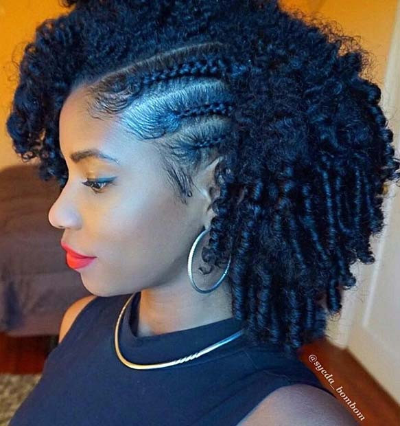Easy Hairstyles For Black People'S Hair
 21 Easy Ways to Wear Natural Hair Braids
