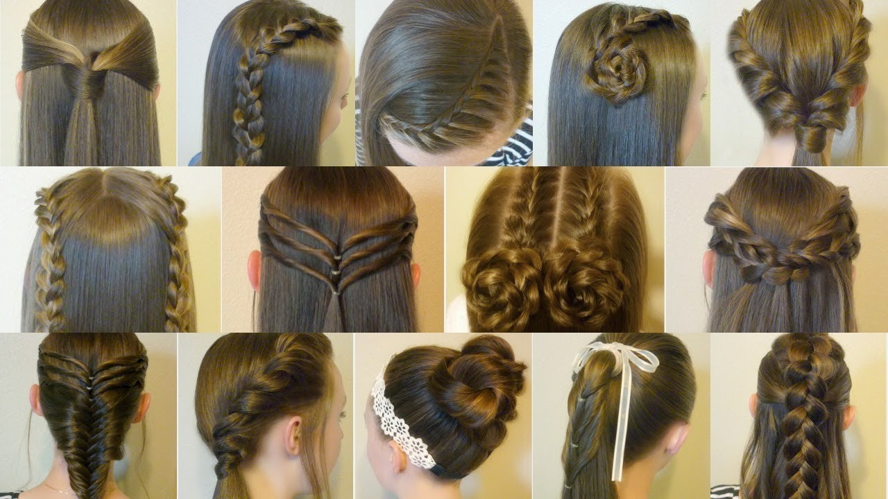 Easy Hairstyles For Long Hair For School
 14 Easy Hairstyles For School pilation 2 Weeks