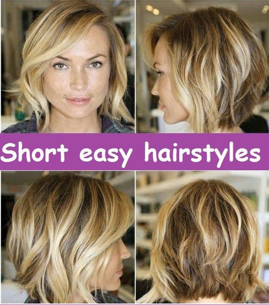 Easy Hairstyles For Medium Thick Hair
 The Best Short easy hairstyles Collection