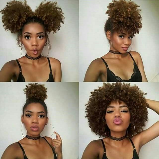 Easy Hairstyles For Poofy Hair
 Big poofy afro
