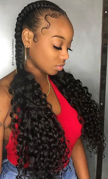 Easy Hairstyles With Weave
 25 Braid Hairstyles with Weave That Will Turn Heads