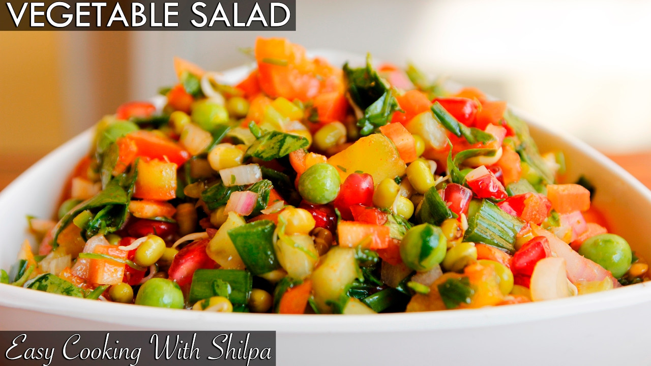 Easy Healthy Vegetarian Recipes
 Healthy Ve able Salad Recipe
