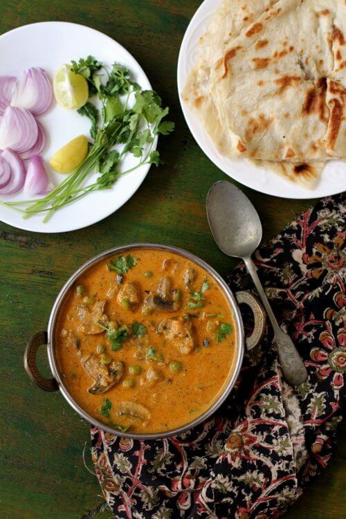 Easy Indian Dinner Recipes For Family
 matar mushroom recipe easy mushroom recipes indian