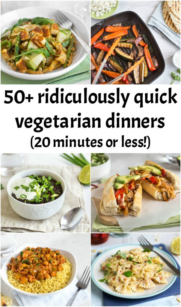 Easy Indian Dinner Recipes For Family
 50 ridiculously quick ve arian dinners 20 minutes or