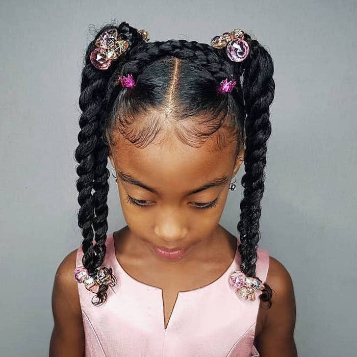 Easy Little Black Girl Hairstyles
 1001 ideas for beautiful and easy little girl hairstyles