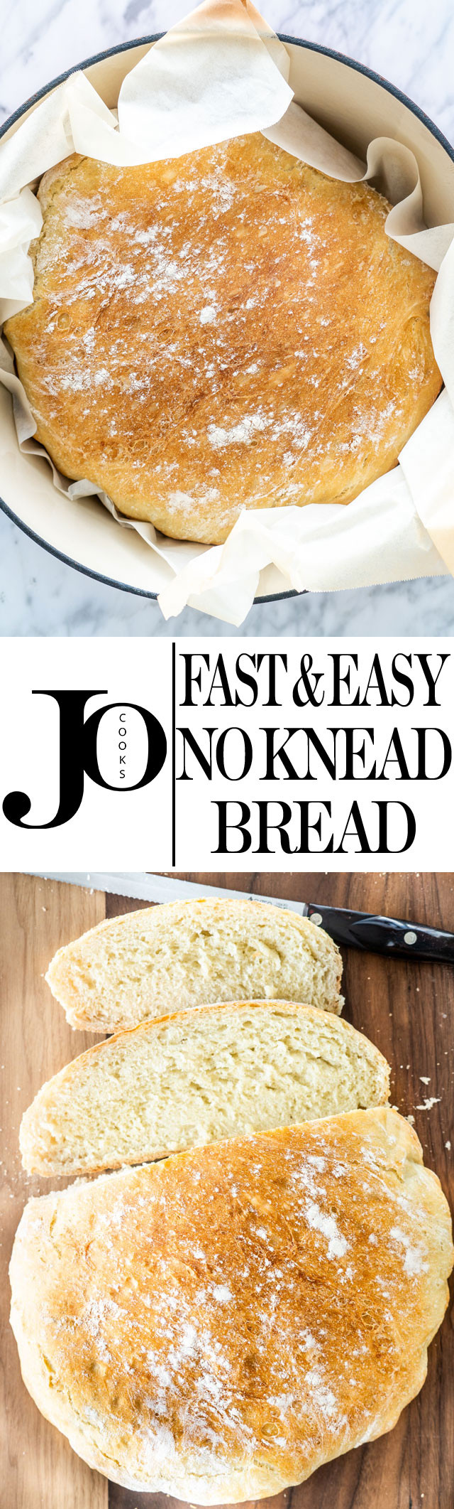 Easy No Knead Bread Recipe Quick
 Fast and Easy No Knead Bread Jo Cooks