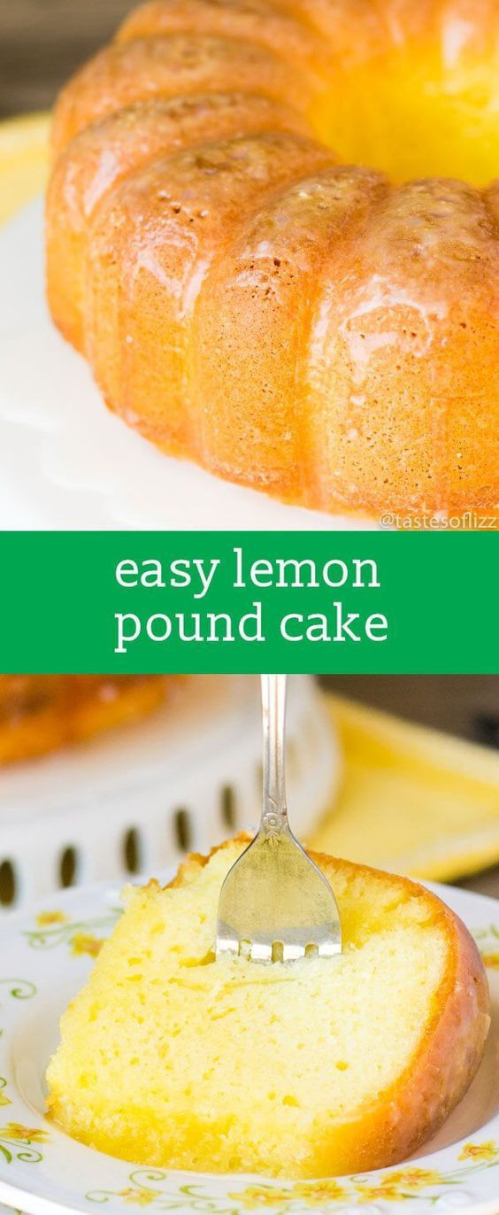 Easy Pound Cake
 156 best images about Cake mix secrets on Pinterest