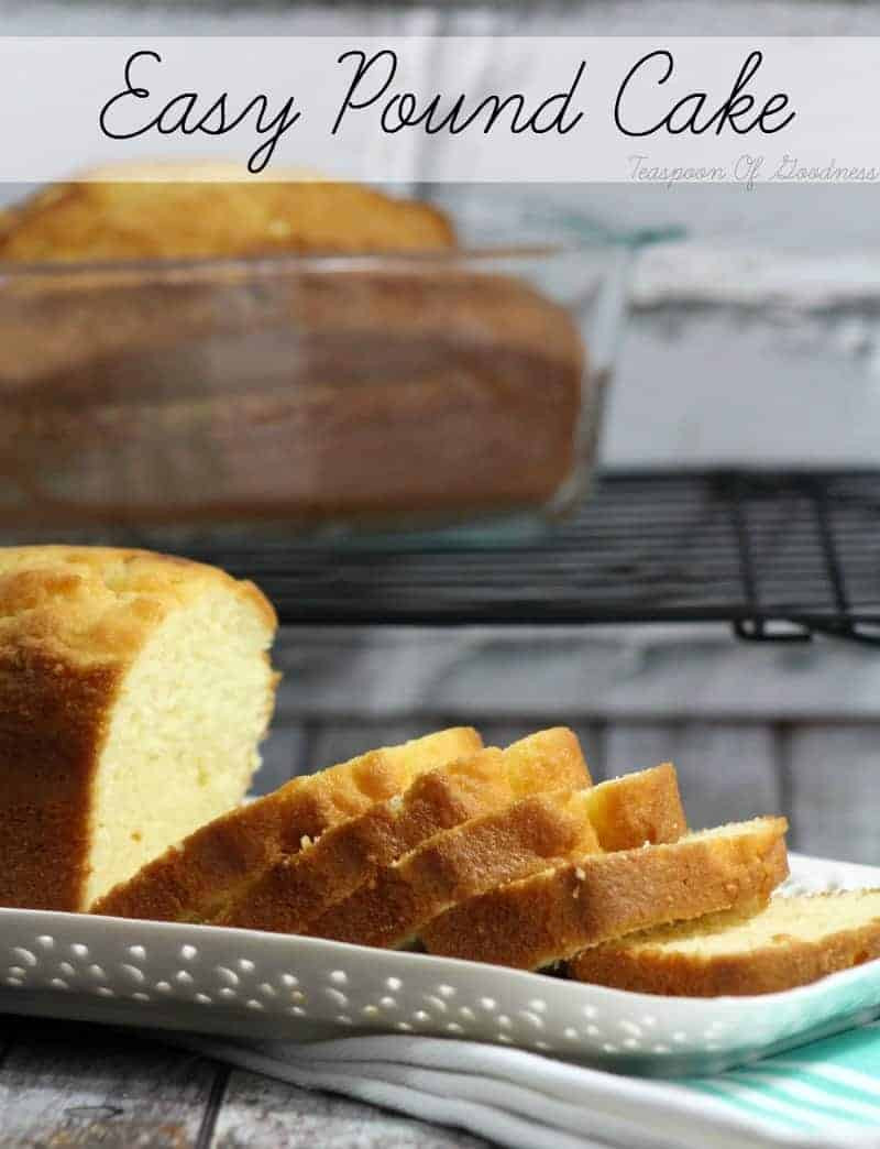 Easy Pound Cake
 Easy Pound Cake Recipe — Dishmaps
