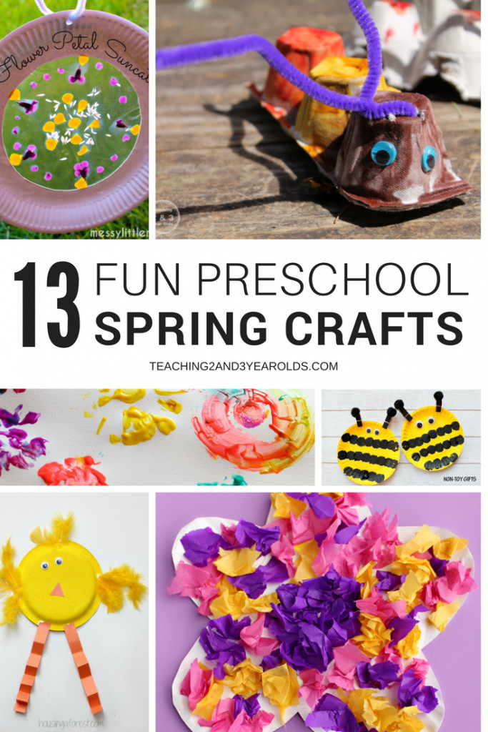 Easy Spring Crafts For Preschoolers
 13 Easy and Fun Spring Crafts for Preschoolers