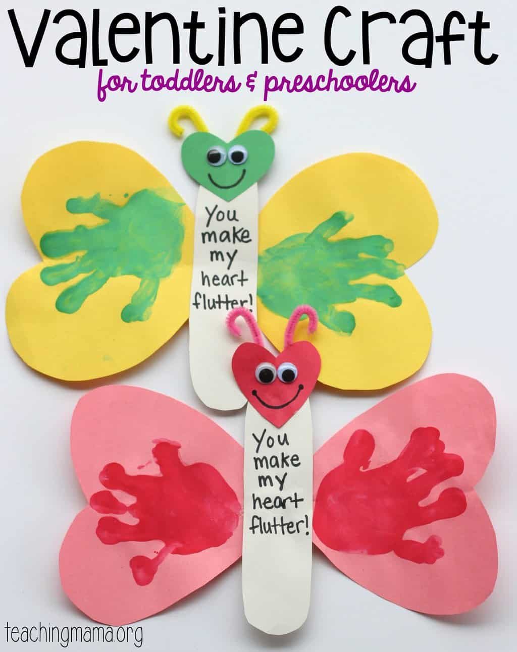Easy Valentine Crafts For Preschoolers
 13 Creative Valentine s Day Crafts for Kids SoCal Field