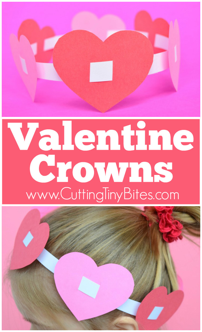 Easy Valentine Crafts For Preschoolers
 Valentine Crowns