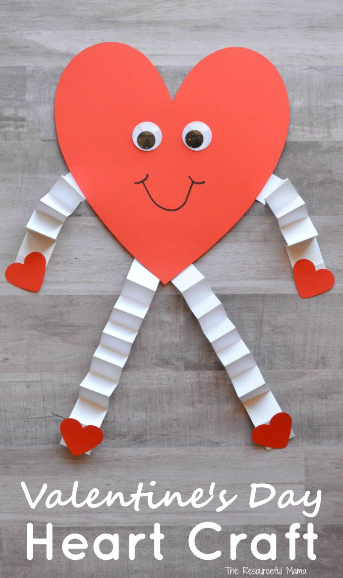 Easy Valentine Crafts For Preschoolers
 15 Heart Themed Kids Crafts for Valentine s Day