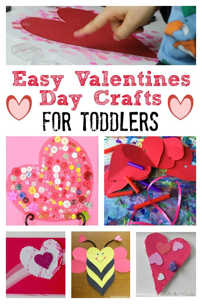 Easy Valentine Crafts For Preschoolers
 Valentines Day Crafts for Toddlers