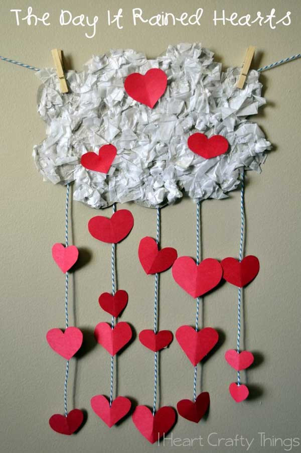 Easy Valentine Crafts For Preschoolers
 30 Fun and Easy DIY Valentines Day Crafts Kids Can Make