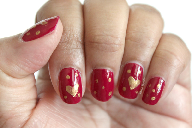 Easy Valentine Nail Designs
 Easy Valentine s Day Nail Art Anyone Can Do