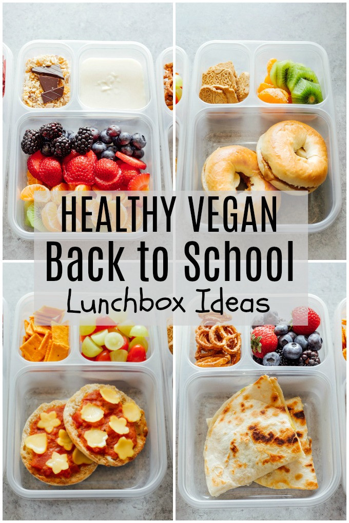 Easy Vegan Recipes For Kids
 Healthy Vegan Back to School Lunchbox Ideas