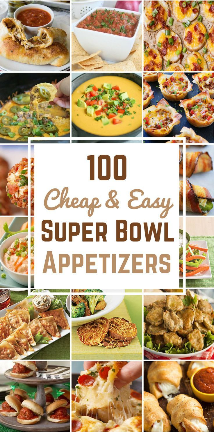 Easy Work Party Food Ideas
 100 Cheap & Easy Super Bowl Appetizers Recipes