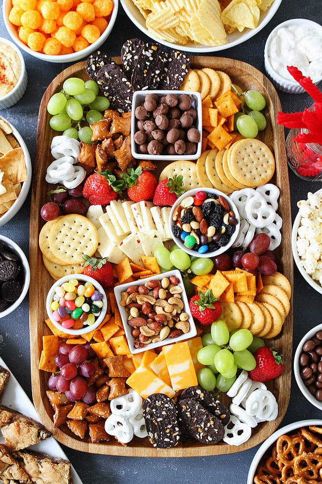Easy Work Party Food Ideas
 Sweet and Salty Snack Board