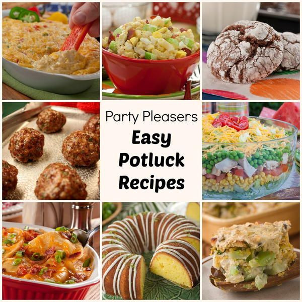 Easy Work Party Food Ideas
 Easy Potluck Recipes 58 Potluck Ideas