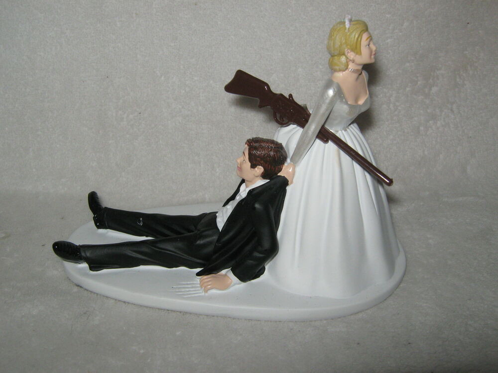 Ebay Wedding Cake Toppers
 Wedding Reception Party Hunter Hunting Cake Topper Rifle