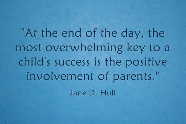 Educational Quotes For Parents
 Parent Involvement in Education