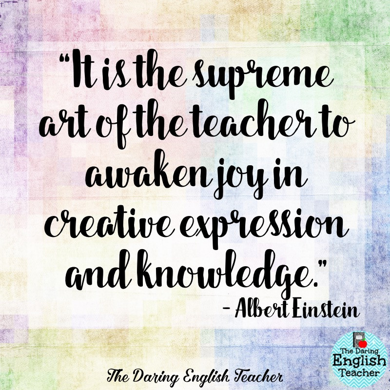 Educational Quotes For Teachers
 The Daring English Teacher Inspirational Teacher Quotes 2