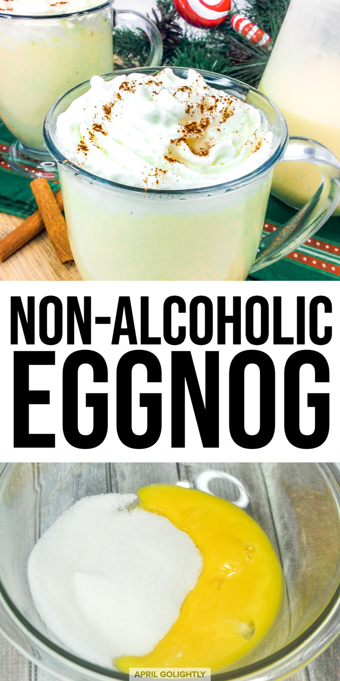 Eggnog Recipe With Alcohol
 Non Alcoholic Eggnog Recipe April Golightly