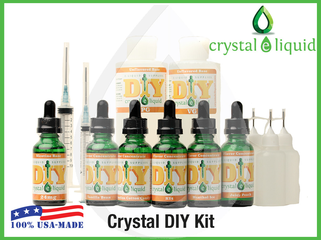 Ejuice DIY Kit
 Crystal e Liquid DIY Kit