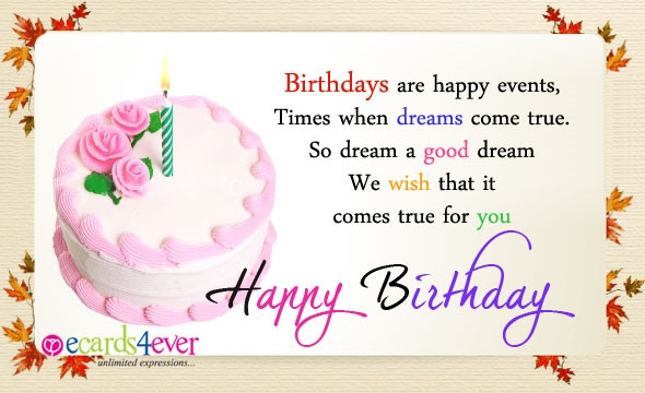 Electronic Birthday Card
 16 Best eCard Sites to Send Free Birthday Cards line