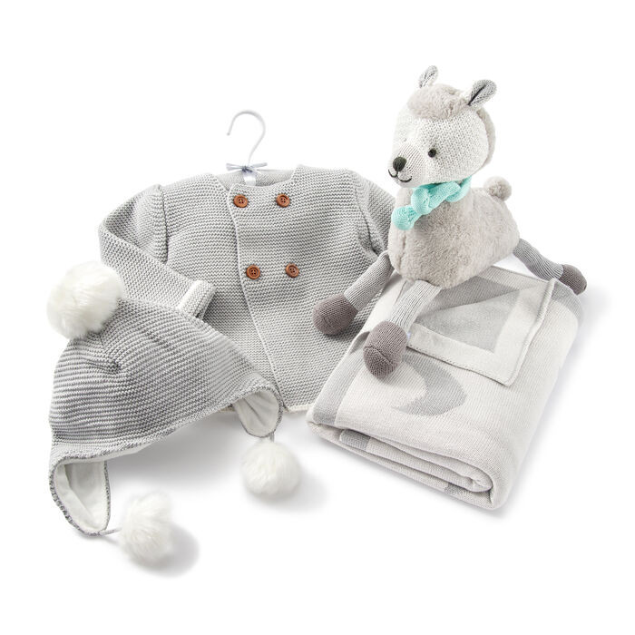 Elegant Baby Gifts
 Elegant Baby Gray Llama Baby Gift Bundle 12 Months