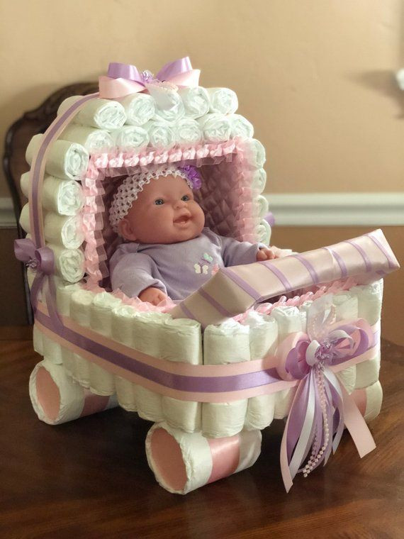 Elegant Baby Gifts
 Elegant Diaper Stroller Original Design as Baby Shower