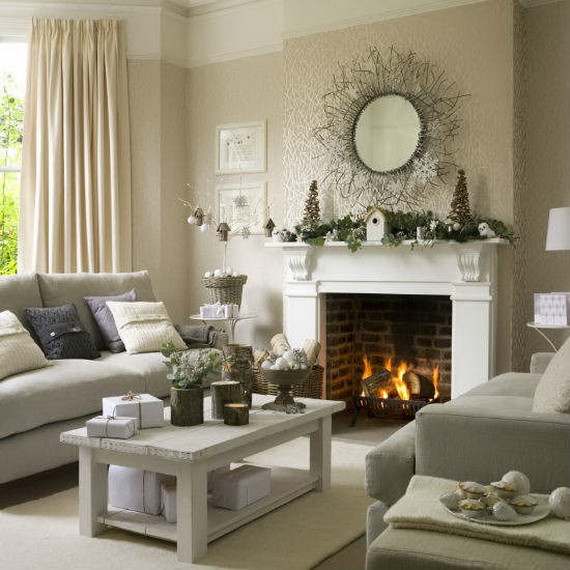 Elegant Living Room Decor
 60 Elegant Christmas Country Living Room Decor Ideas
