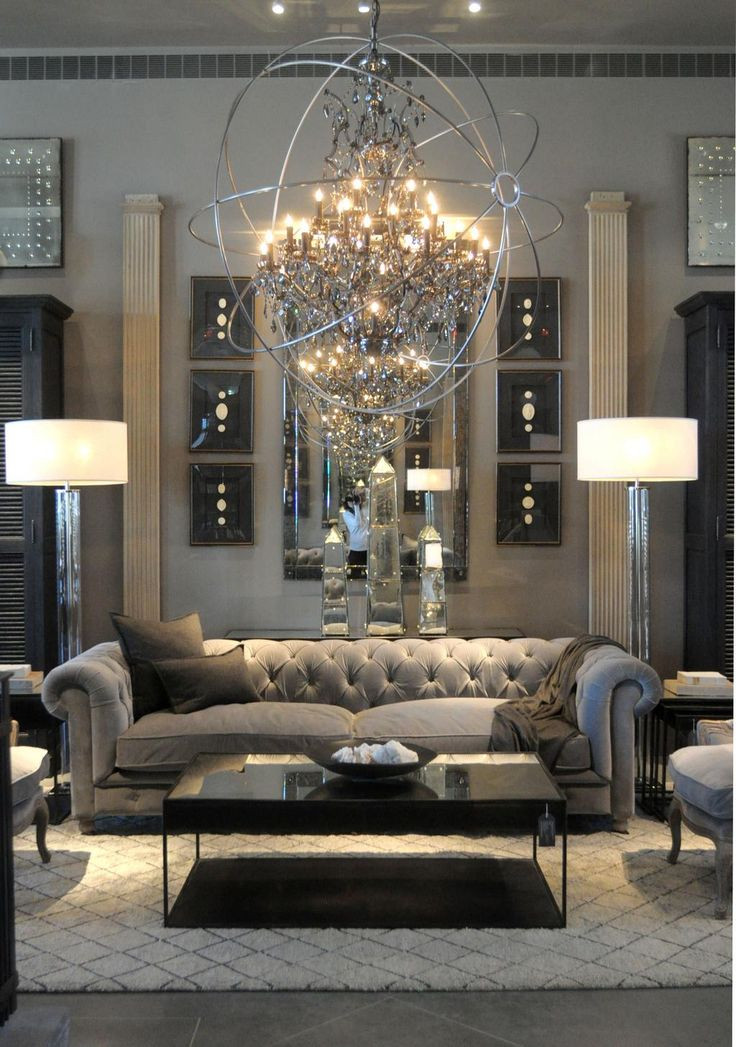 Elegant Living Room Decor
 The 25 best Chesterfield living room ideas on Pinterest