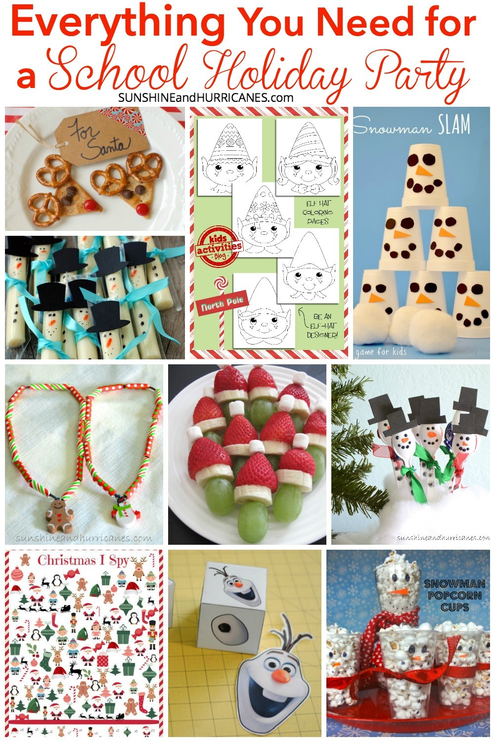 Elementary School Christmas Party Ideas
 Everything You Need To Totally Rock A School Holiday Party