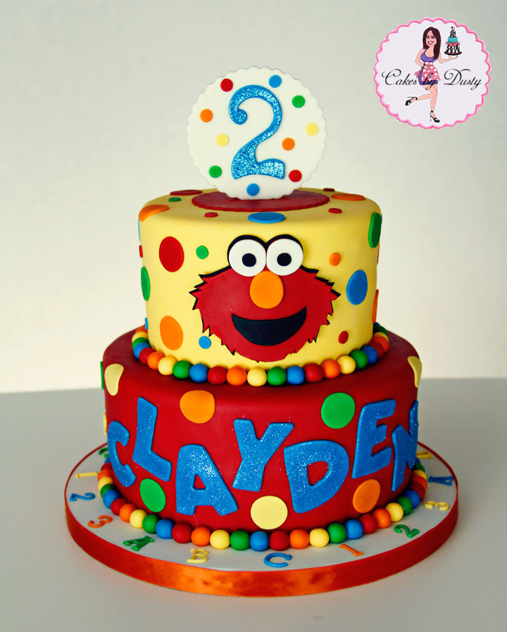 Elmo Birthday Cakes
 Cakes by Dusty Clayden s Elmo Cake