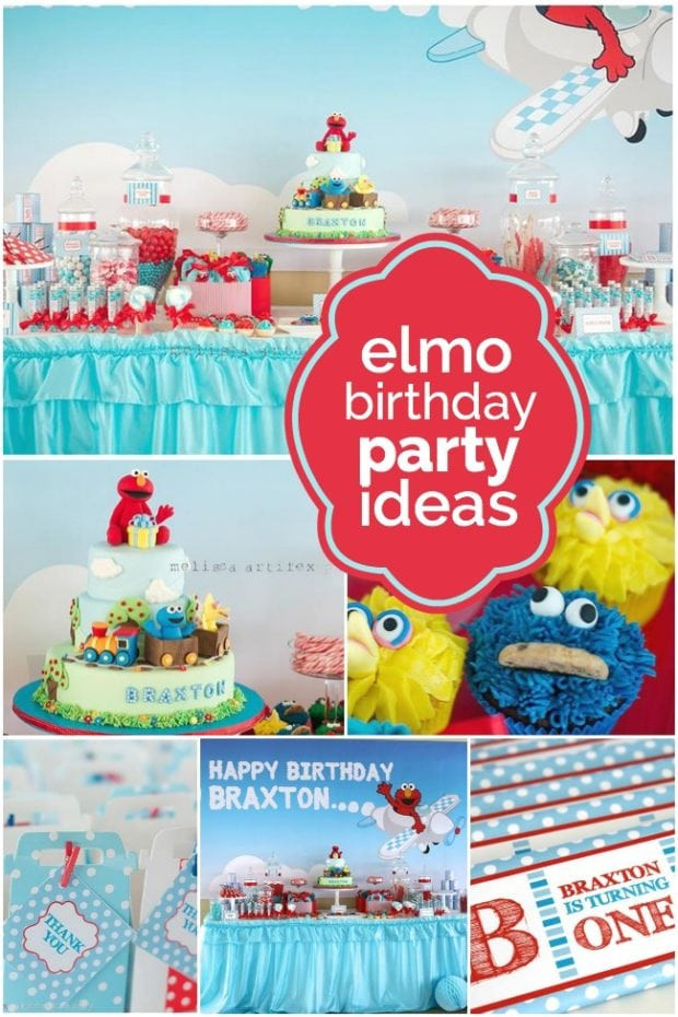 Elmo Birthday Party Ideas
 13 Cool Boy s Birthday Parties We Love Spaceships and