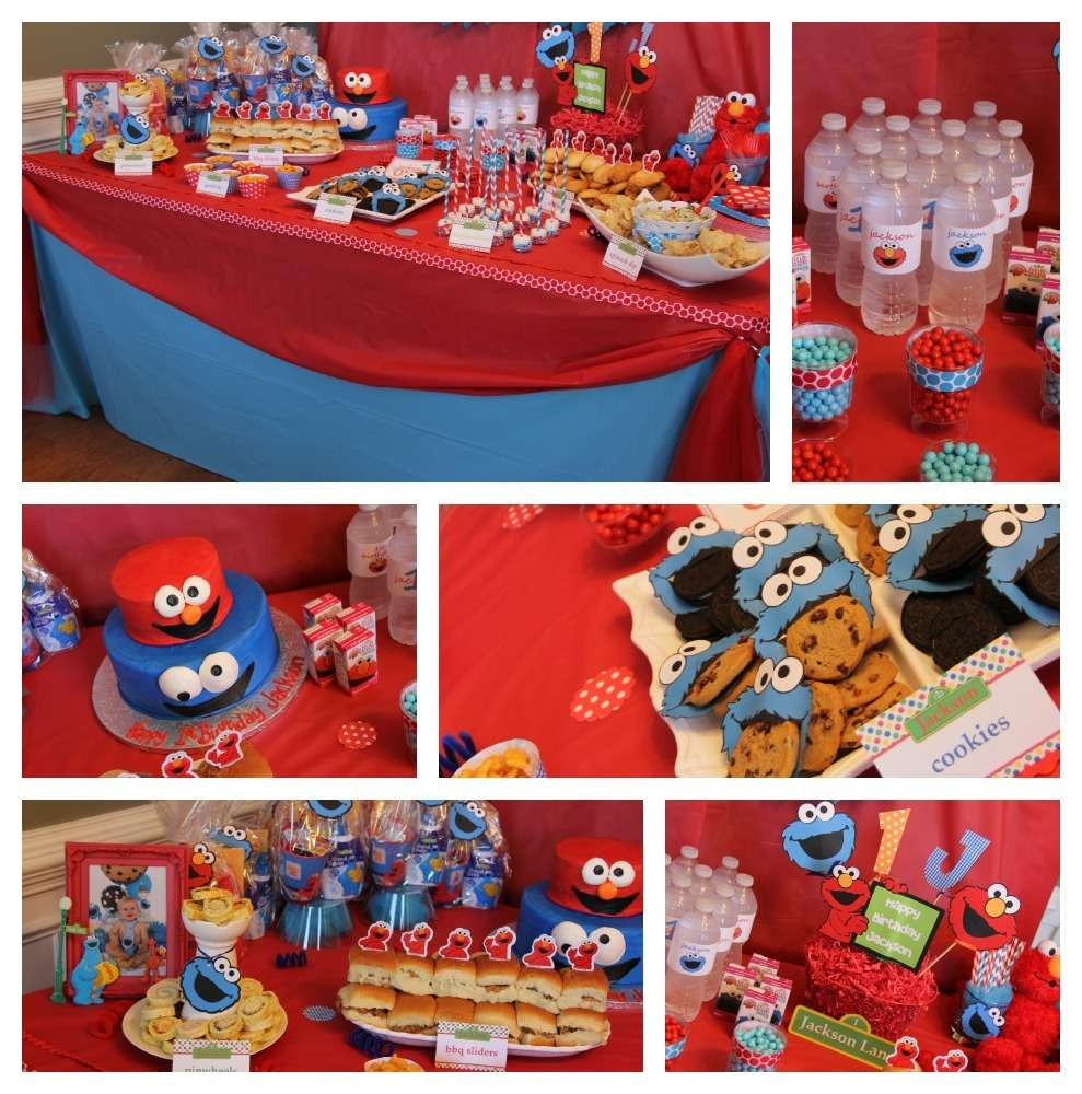 Elmo Birthday Party Ideas
 Elmo & Cookie Monster Birthday Party Ideas